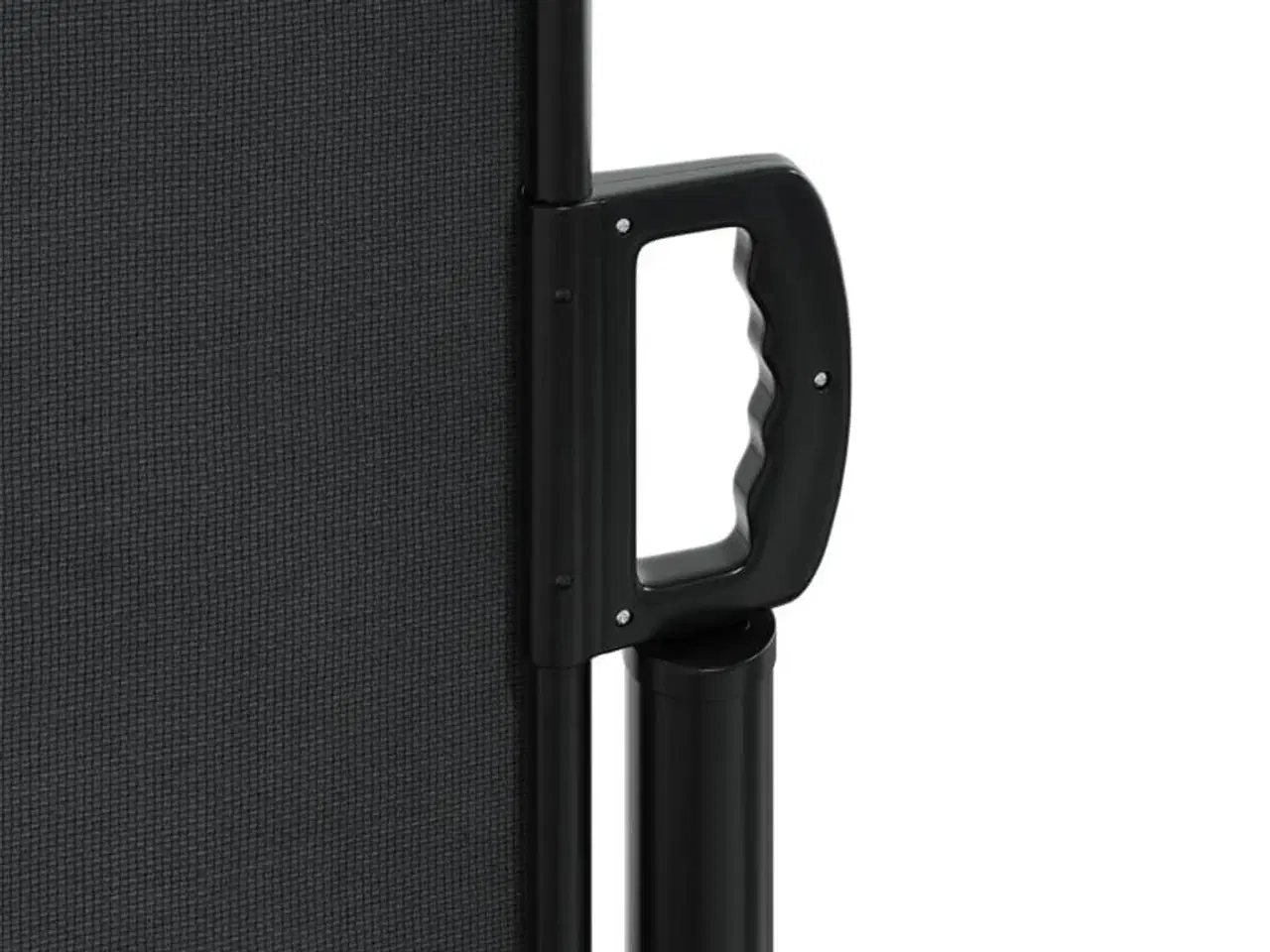 Billede 8 - Sammenrullelig sidemarkise 180x600 cm sort