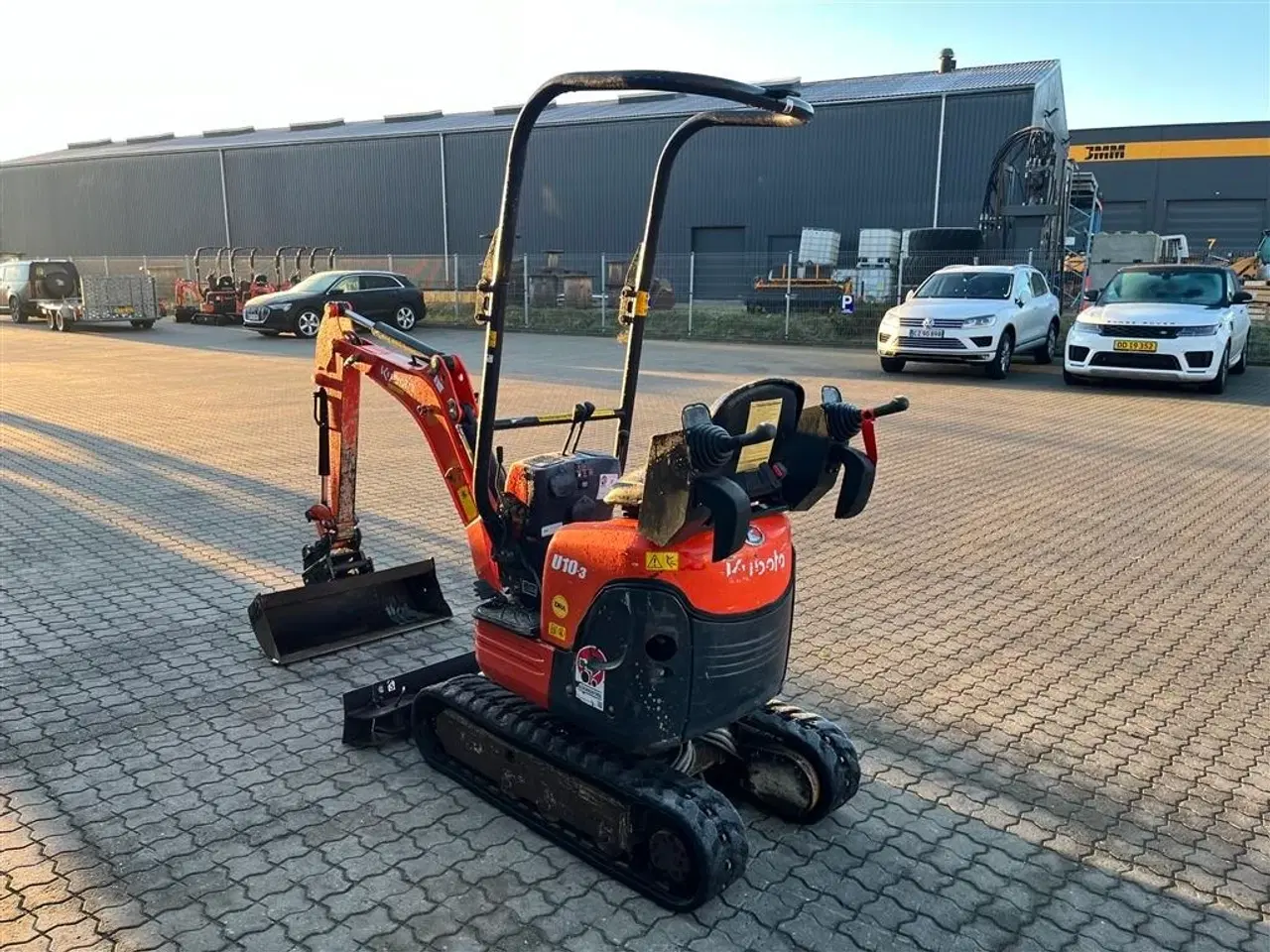 Billede 9 - Kubota U10-3 1100kg minigraver med joystik