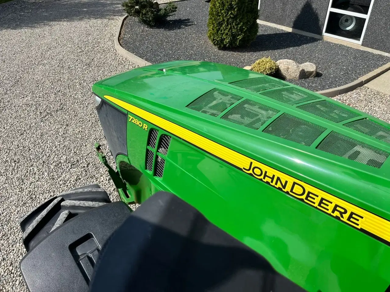 Billede 2 - John Deere 7280R Med næsten nye dæk på og frontlift.