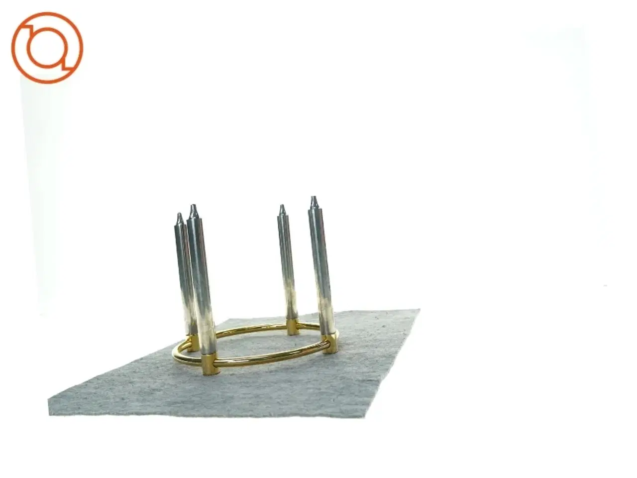 Billede 2 - Lysestage med olielys (str. 25 cm)