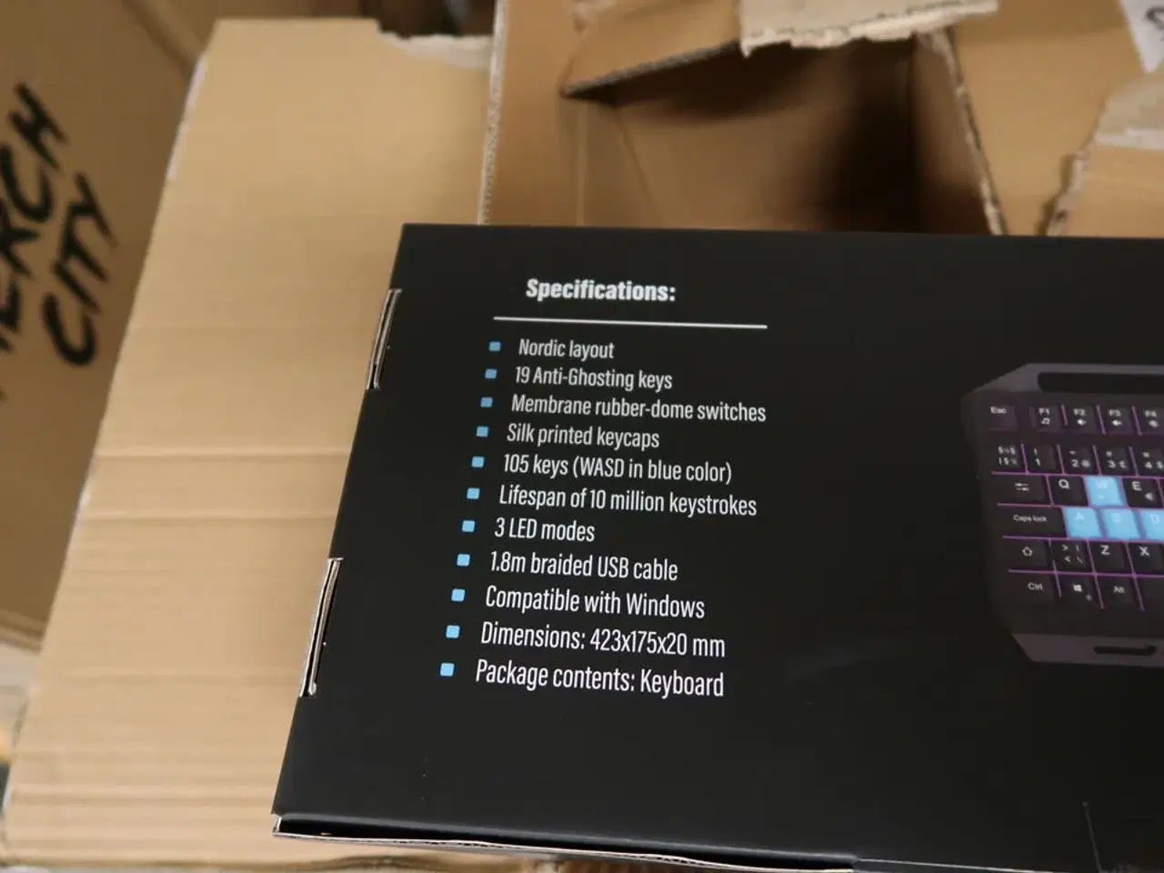 Billede 4 - Palle med gamertastaturer PROGAMER