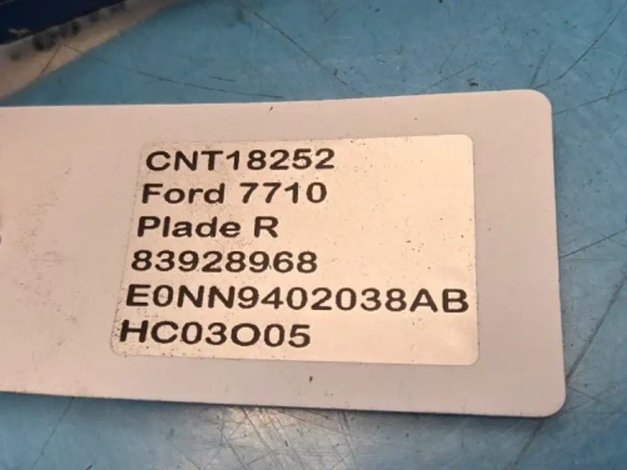 Billede 14 - Ford 7710 Plade R. 83928968