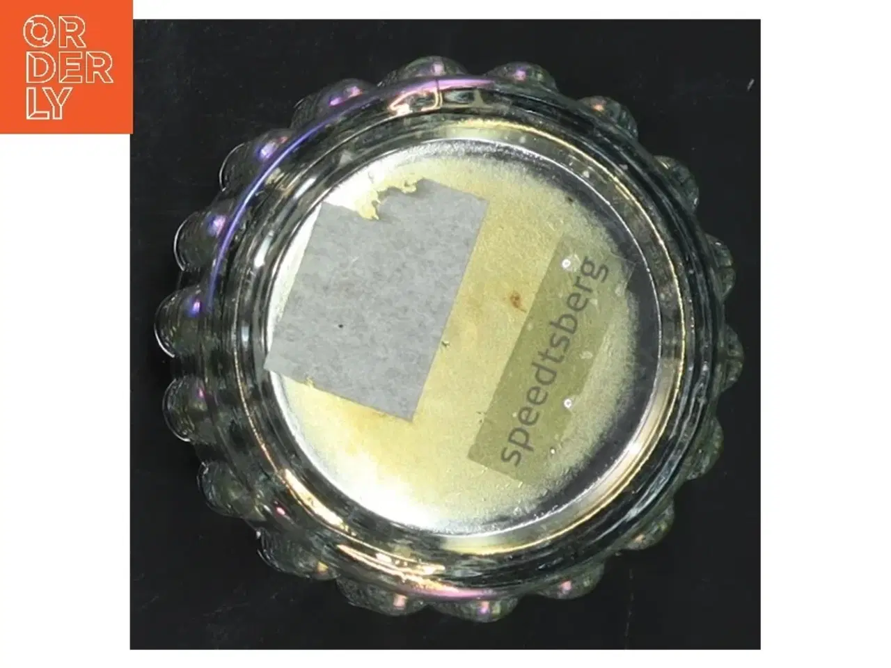 Billede 3 - Glaslysestage fra Speedtsberg (str. Ø 7 cm)