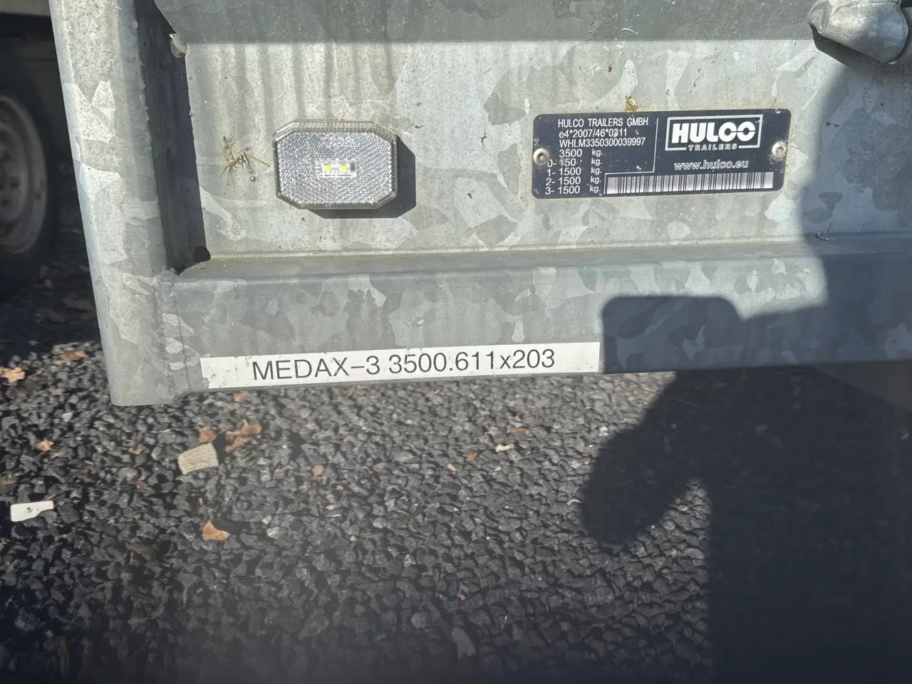 Billede 2 - Ladtrailer Hulco