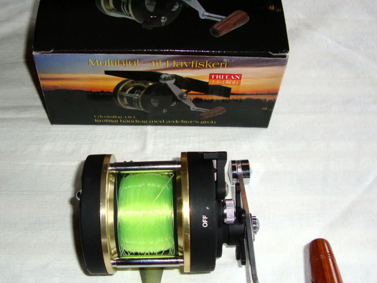 Billede 2 - Havstang Daiwa med Tritan Multihjul og grej