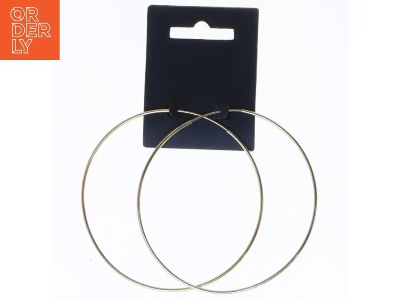 Billede 2 - Store øreringe i guldfarve fra Pilgrim (str. Ø 6,5 cm)