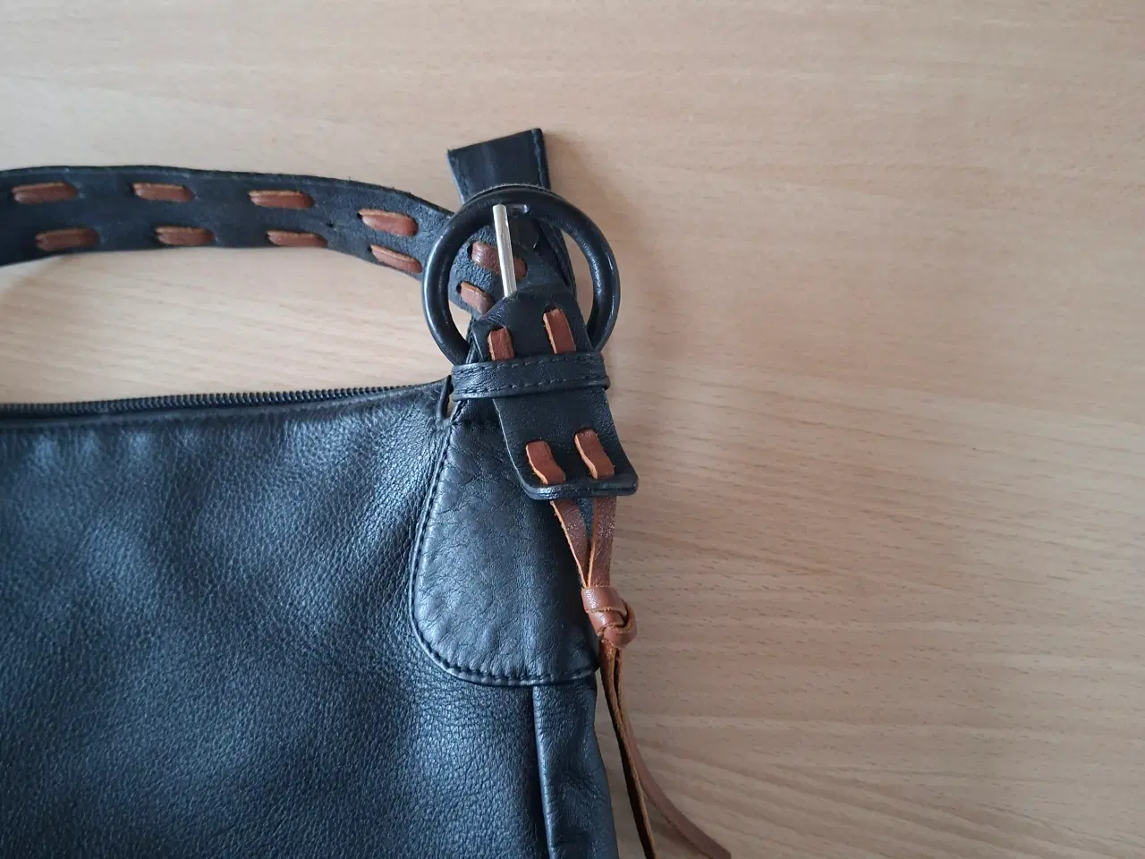 Billede 2 - Læder skuldertaske