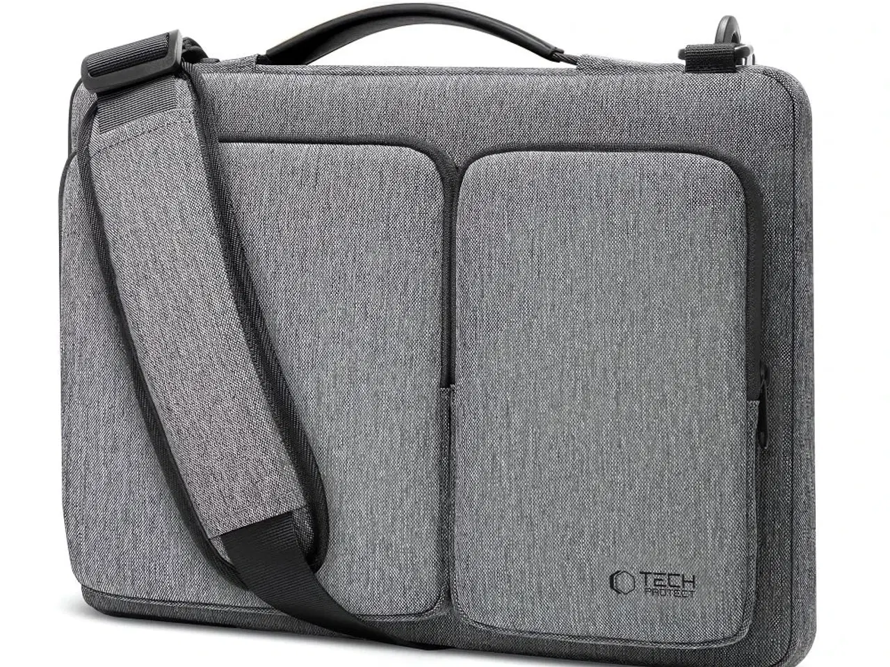 Billede 1 - TECH-PROTECT Computertaske DEFENDER bag laptop - 15" og 16" - crayon grey