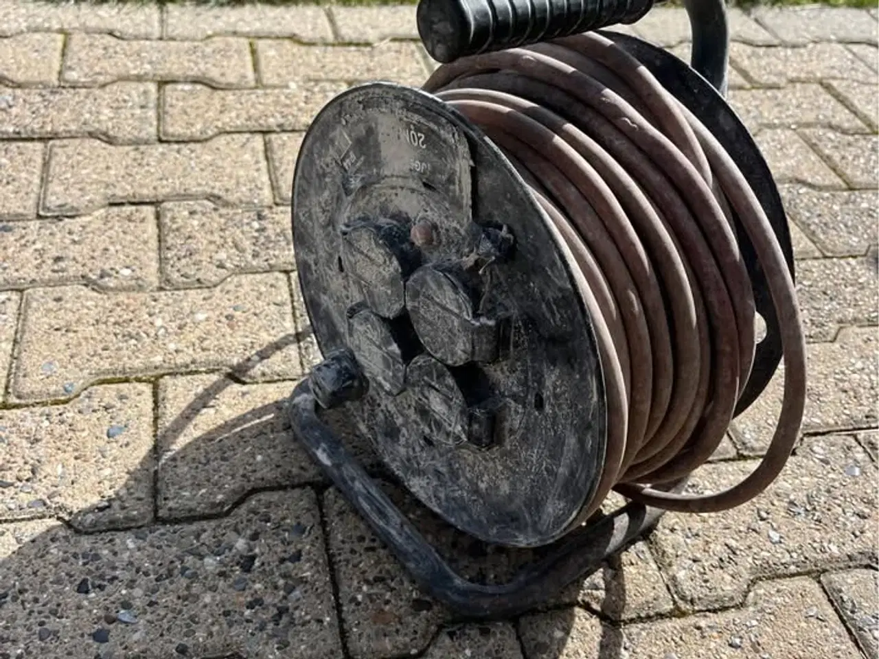 Billede 2 - 20 m kabel rulle 