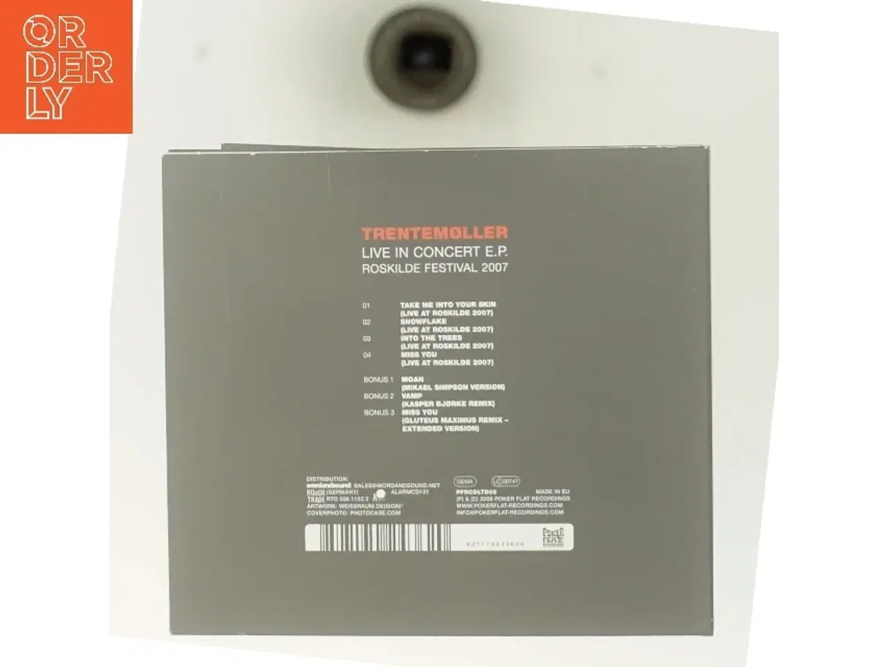 Billede 5 - Trentemøller Live in Concert E.P. Roskilde Festival 2007 LP fra Poker Flat Recordings