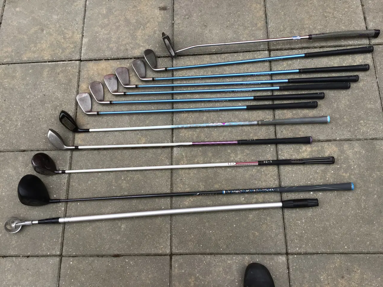 Billede 1 - Damegolfsæt med bag og golfvogn