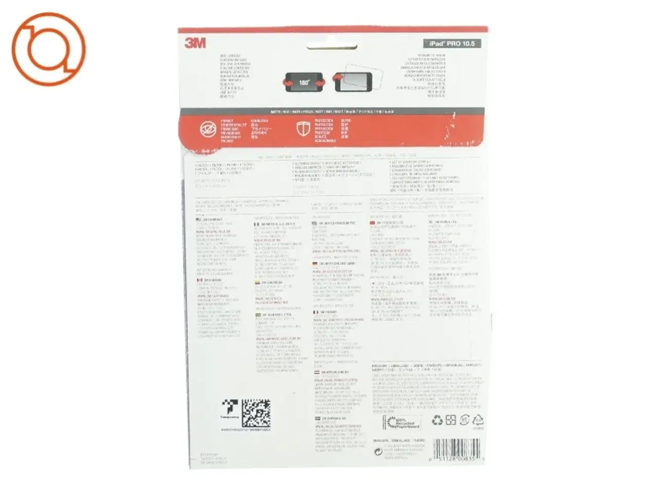 Billede 2 - Black Privacy filter (str. 31 x 22cm)