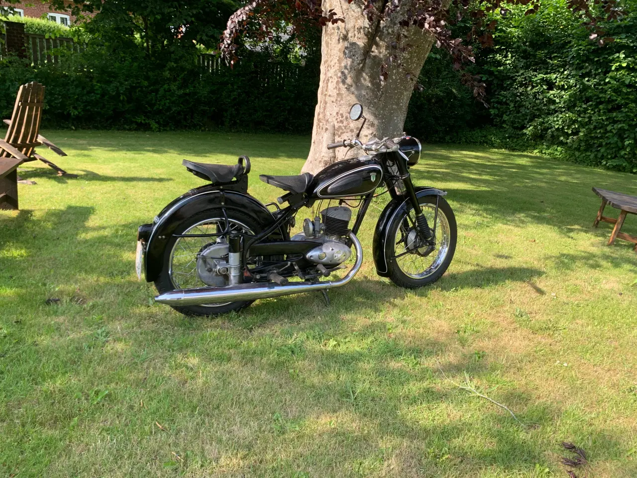 Billede 1 - DKW RT 250/2, årg. 1954.