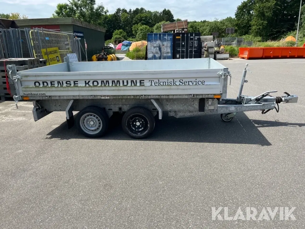 Billede 6 - Anhængere til personbiler Humbauer HZ 3500-B 3-vejs tiptrailer