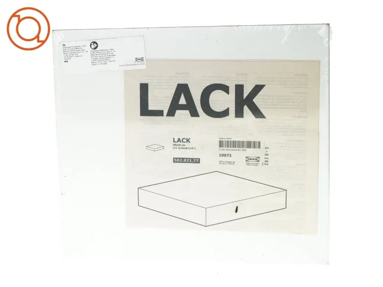 Billede 1 - Lack hylde fra IKEA (str. 30 x 26)