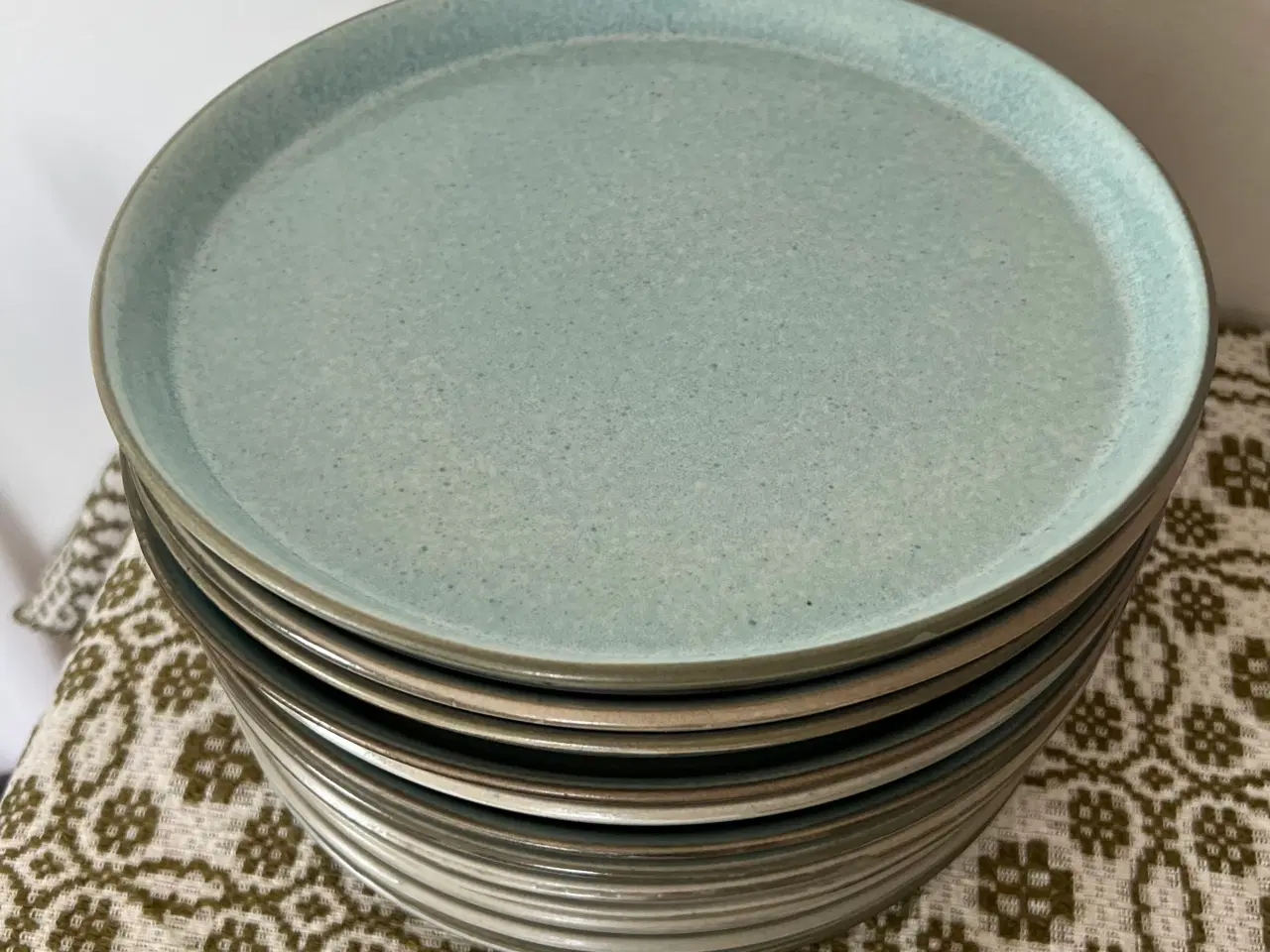 Billede 2 - Bitz gastro flad tallerken grå/lyseblå 27 cm