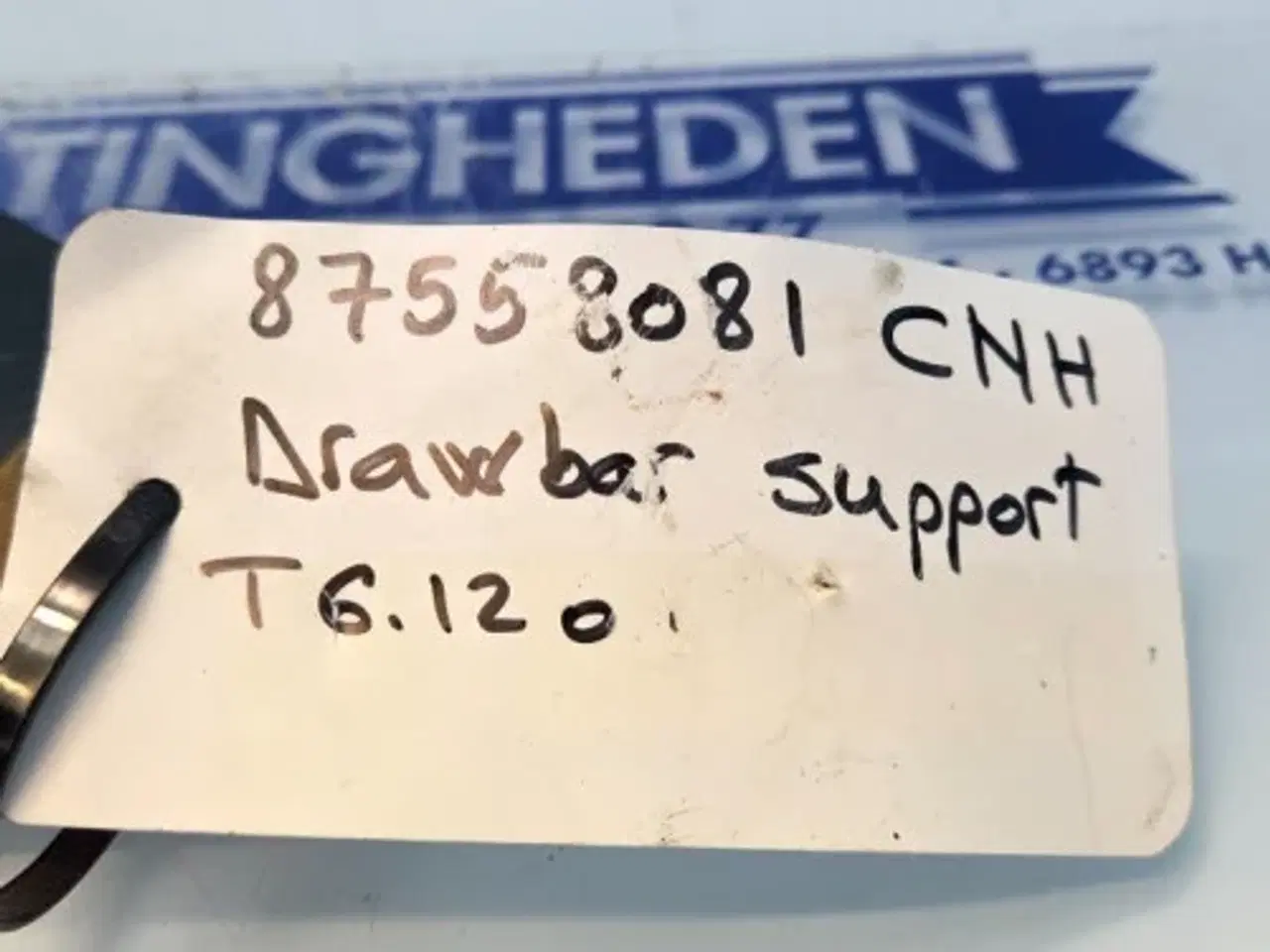 Billede 5 - New Holland T6.120 Trækstang Støtte 87558081