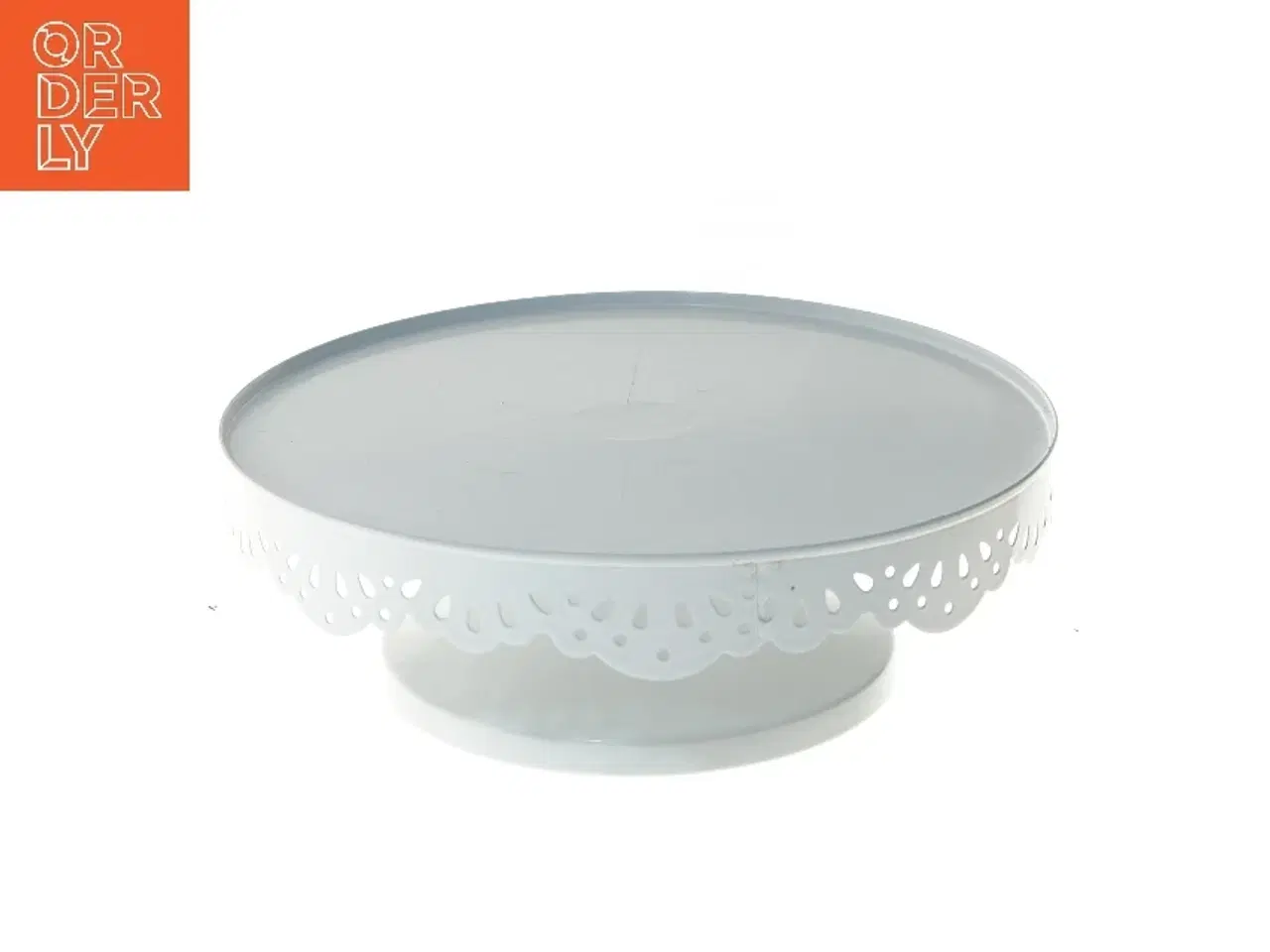 Billede 1 - Kageopsats med blondekant fra Marie Sohl (str. 25,5x8 cm)