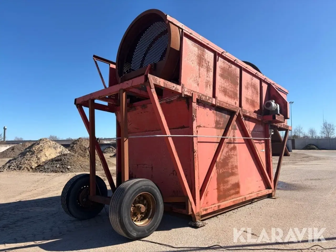 Billede 1 - Rundsorter anlæg til muldjord