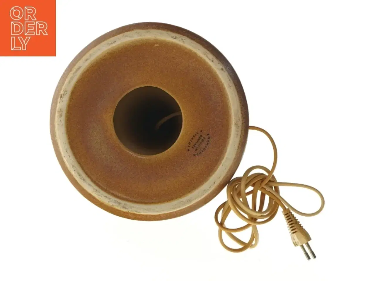 Billede 2 - Bordlampe i keramik fra Søholm Stentøj (str. 50x21 cm)