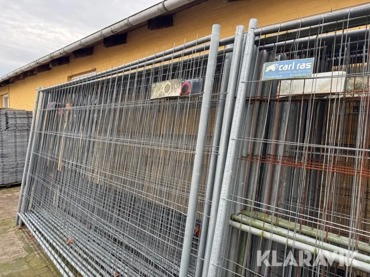 Billede 7 - Stålhegn og klodser AO - Carl ras 48 styks