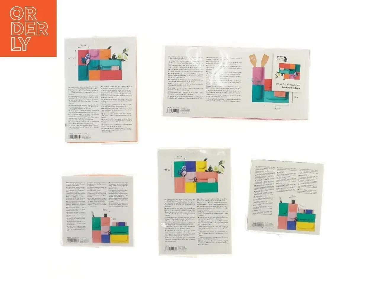 Billede 2 - Farverige vægopbevaringsorganisatorer fra Flying Tiger