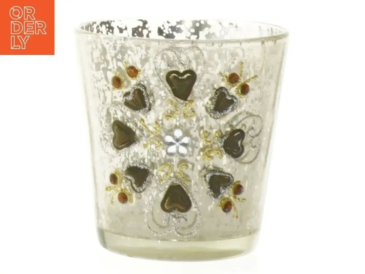 Billede 2 - Dekorative lysestager (str. Ø 7,5 cm længde 8 cm)