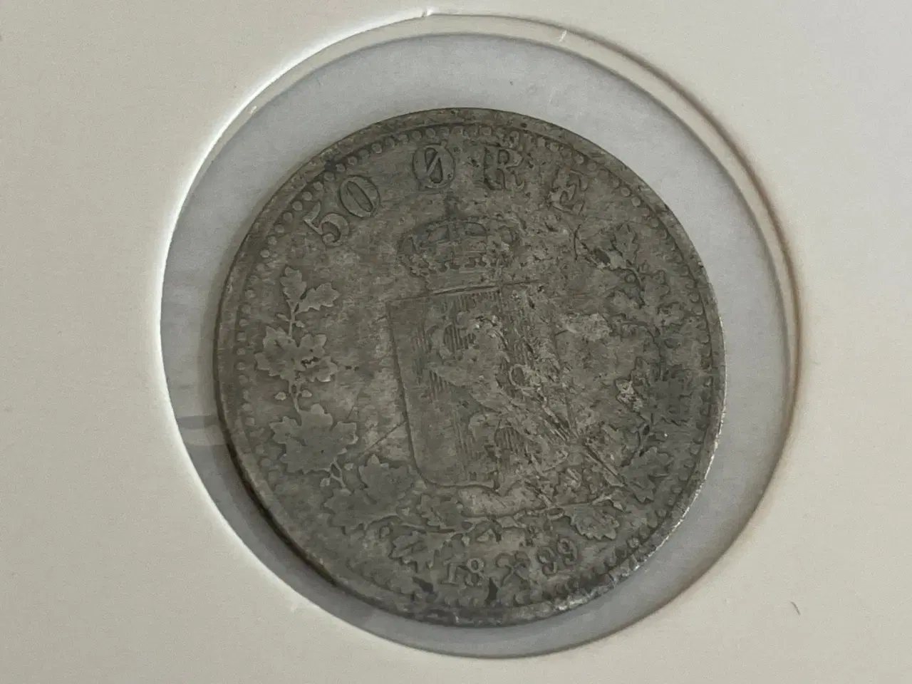 Billede 1 - 50 Øre 1899 Norge