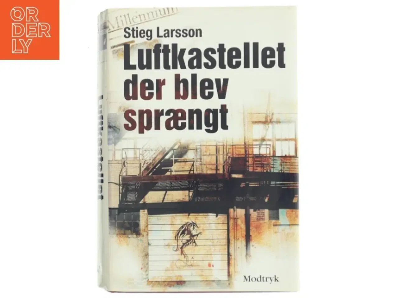 Billede 1 - Luftkastelletderblevsprngt Stir up a Hornets&#39; Nest of Girl. Shi Dige Larsen. the Danish Original. Hardcover](chinese Edition) af Stieg Larsson (Bo