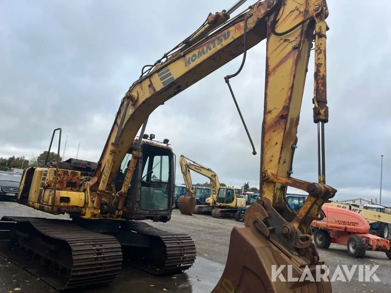 Billede 2 - Gravemaskine Komatsu PC160