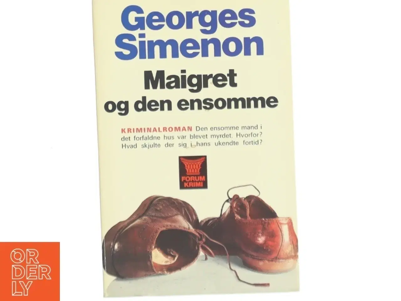 Billede 1 - Maigret og den ensomme af Georges Simenon (Bog)