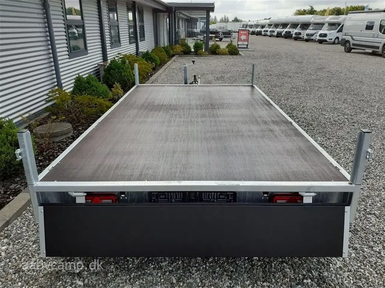 Billede 6 - 0 - Anssems PSX-S 2000-325 GO GETTER   markedets Fedeste trailer med aluminiums sider i matsort.