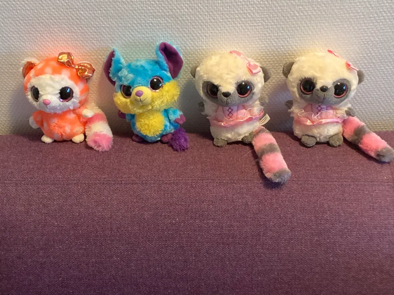 Billede 1 - 4 stk små, søde krammedyr fra Yoohoo & Friends