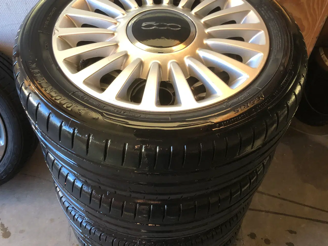 Billede 1 - Fiat 500 Lounge fælge