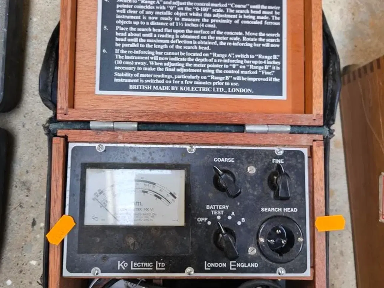 Billede 1 - Søgeværktøj COVERMETER MARK IV