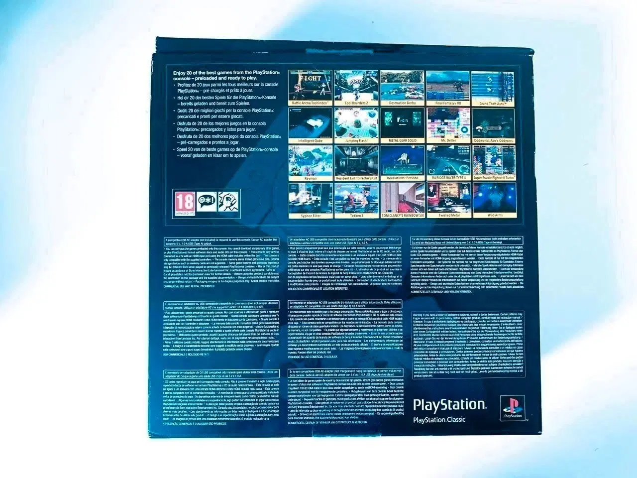 Billede 2 - PS1 / PlayStation 1 Classic med 20 indbyggede spil