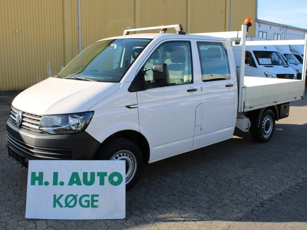 Billede 1 - VW Transporter 2,0 TDi 150 Mandskabsvogn m/lad