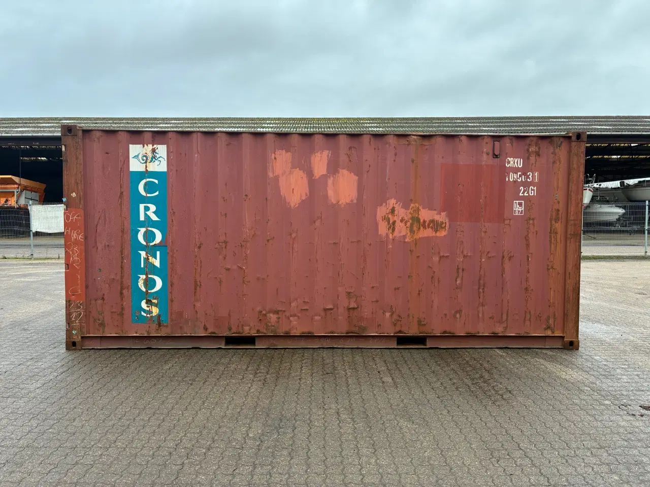 Billede 4 - Brugt 20 fods Isoleret Container-ID:CRXU 109563-1