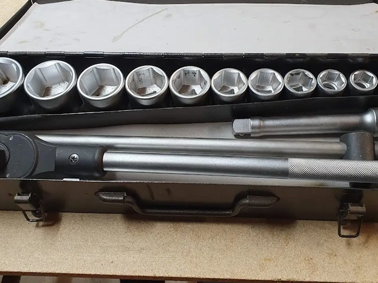 Billede 1 - Stor topnøglesæt 3/4", Tecos