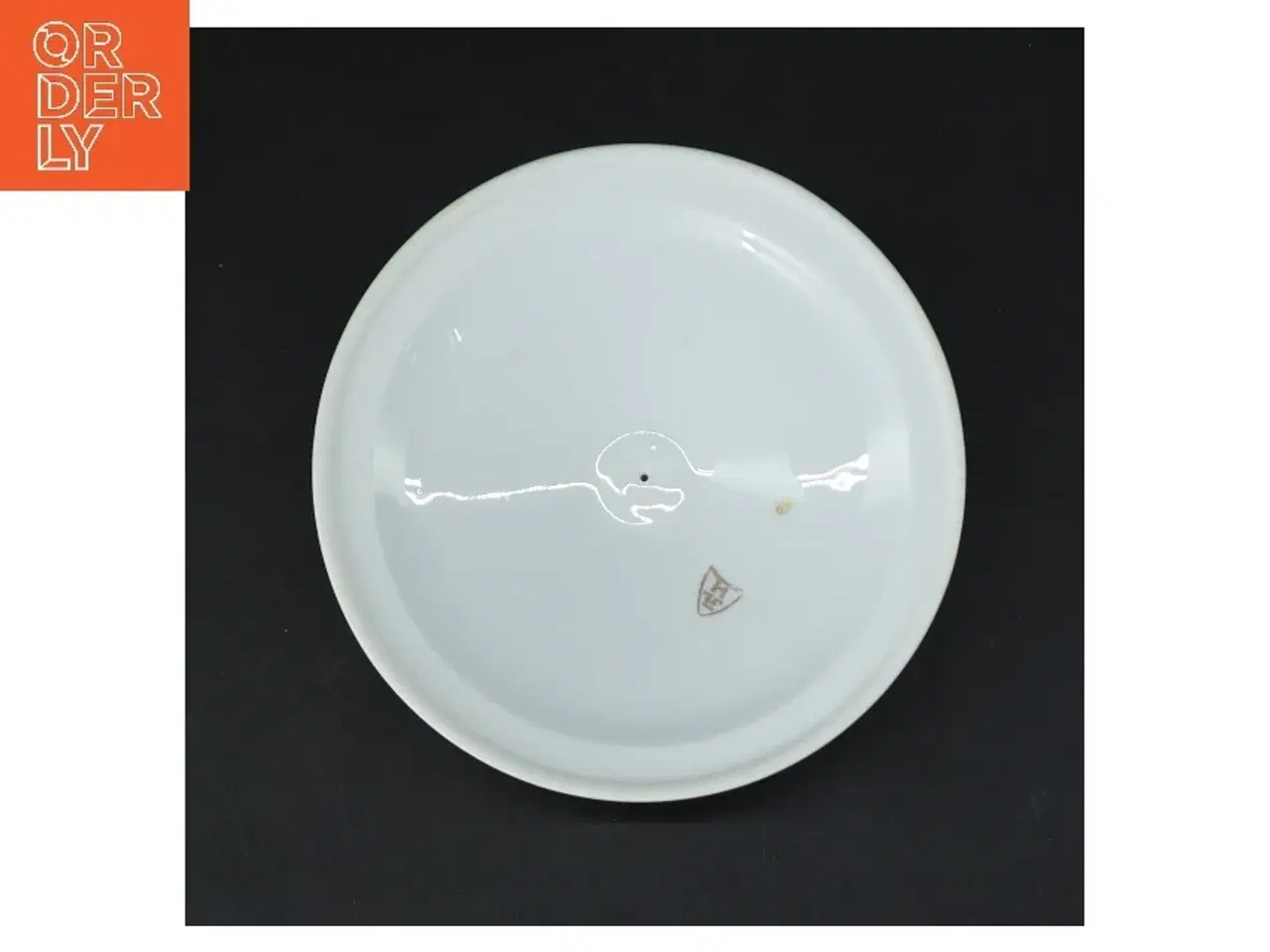 Billede 2 - Porcelæn låg med blomstermotiv fra Edelstein (str. Ø 12 cm)