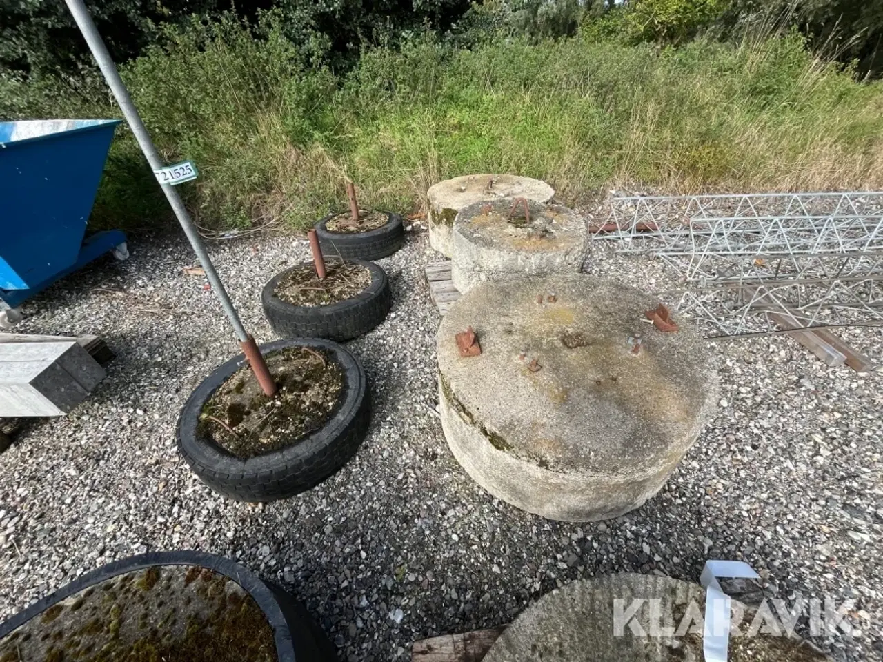 Billede 4 - Lot - Lysmaster inklusiv Fødder Eksklusiv Belysning.