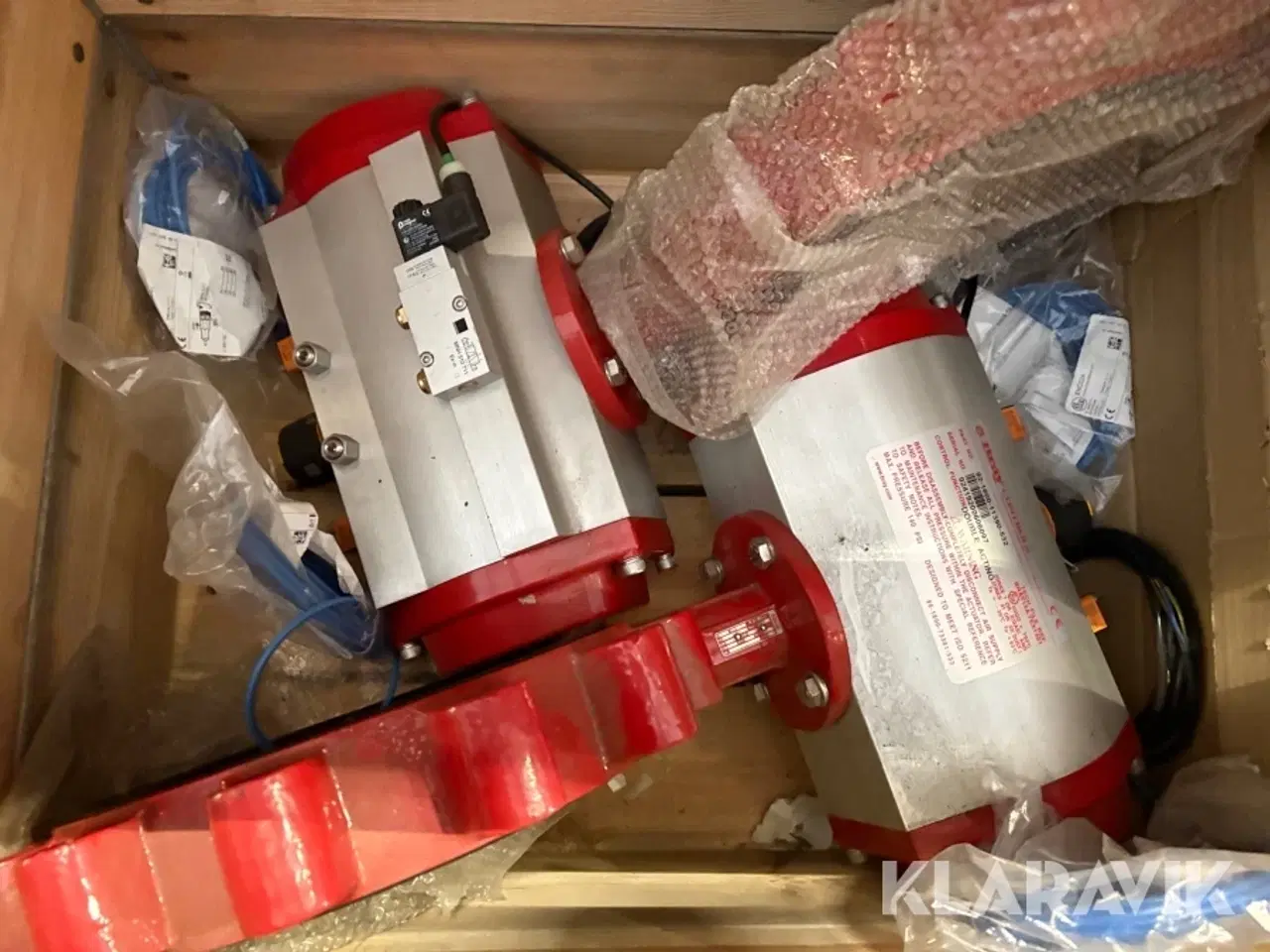 Billede 3 - Butterfly ventiler Bray controls Dn250 - 12 bar - inklusiv bolte