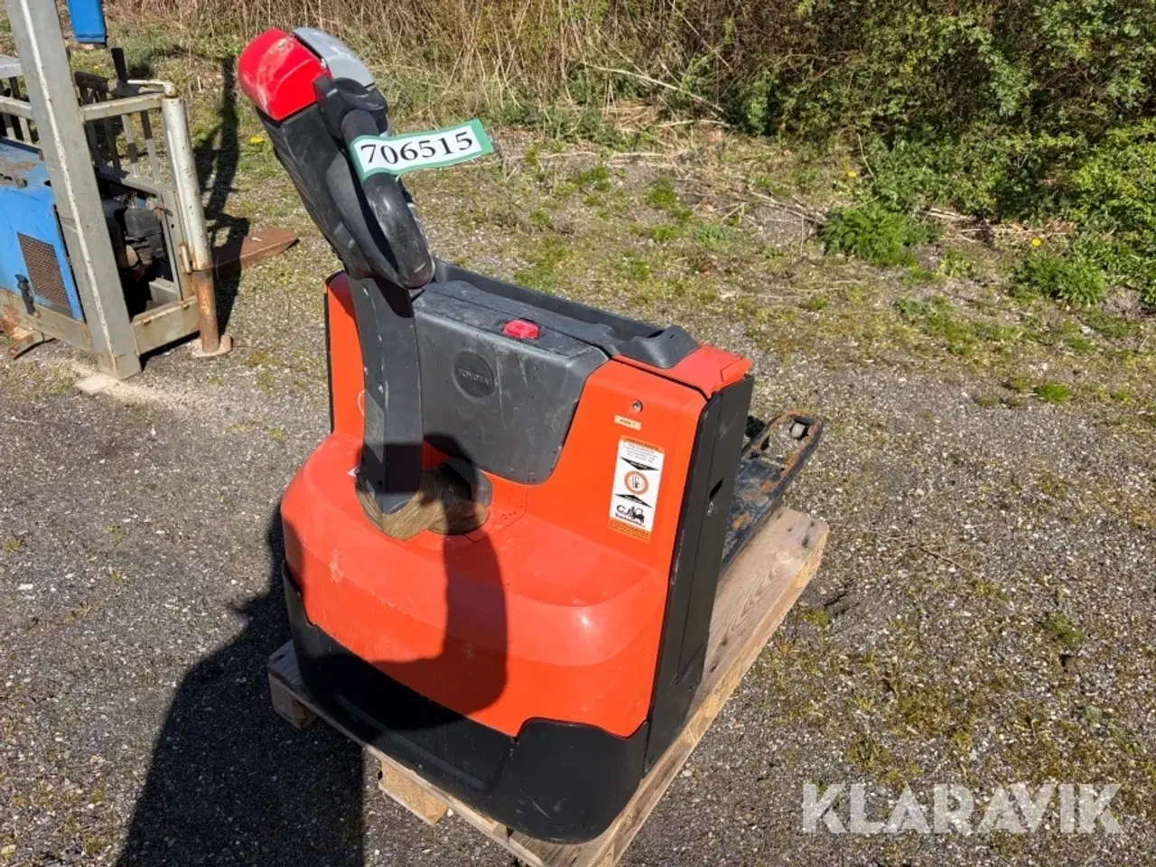 Billede 3 - El-palleløfter Toyota LWE160 - 1600kg