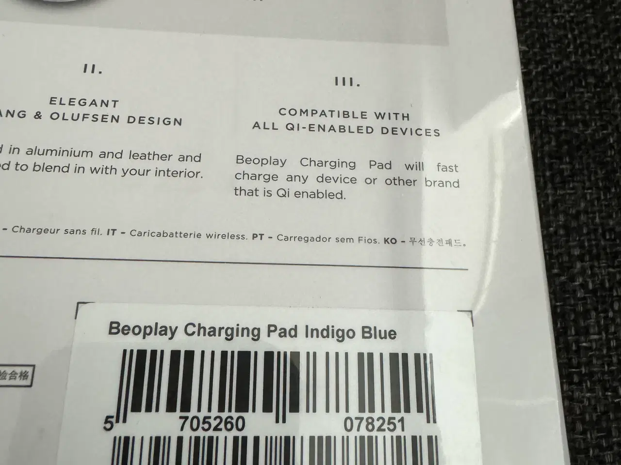 Billede 3 - Bang & Olufsen Beoplay Charging pad