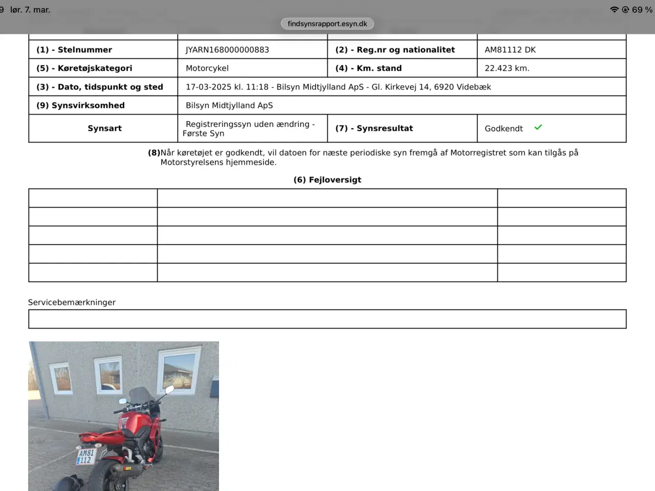 Billede 11 - FZ1 Fazer
