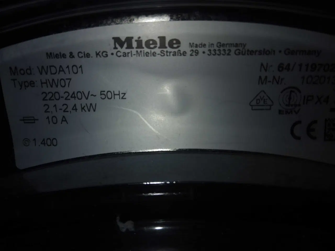 Billede 6 - Fin og solid mile vaskemaskine 