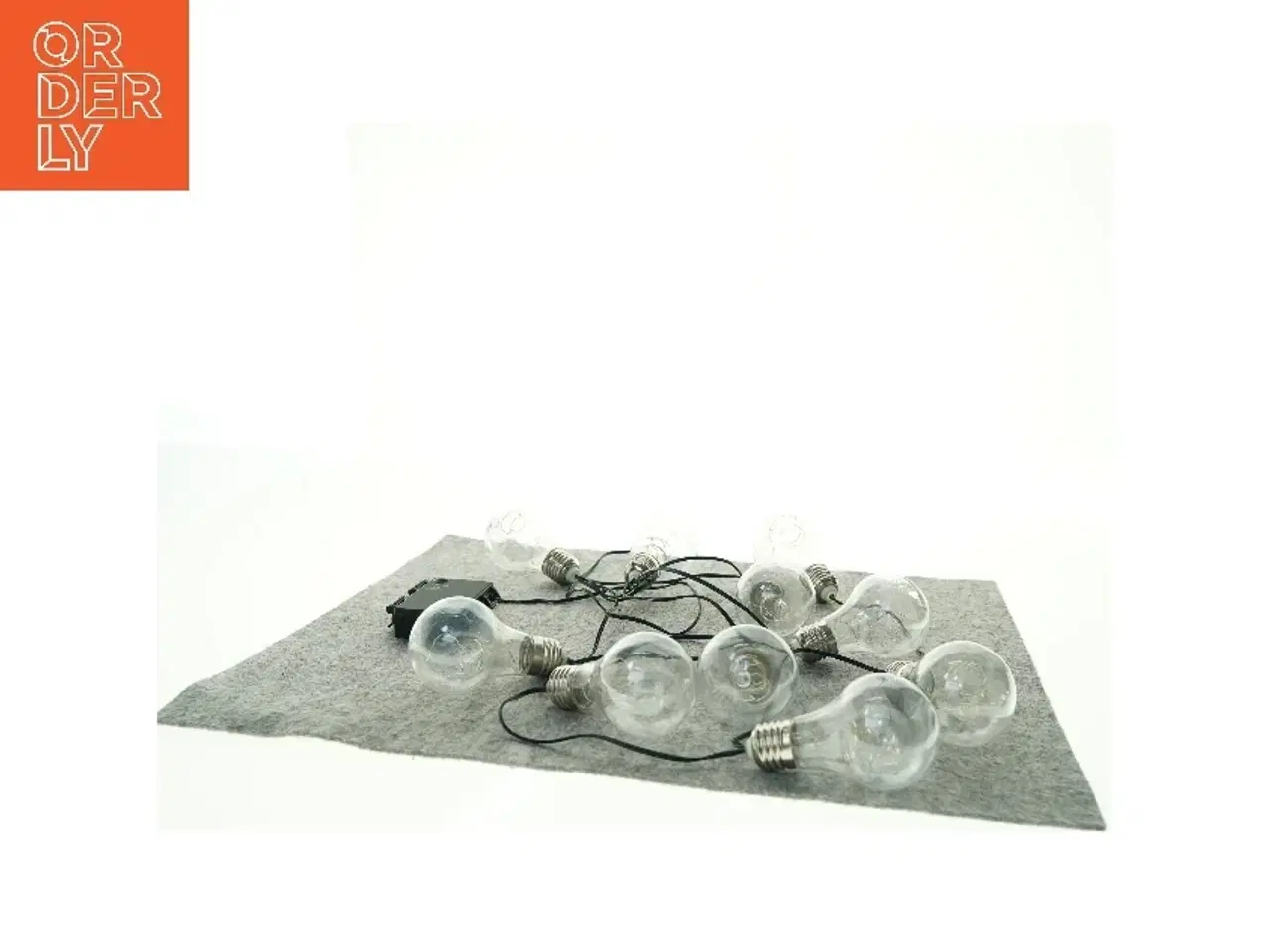 Billede 2 - Lyskæde med glødepærer