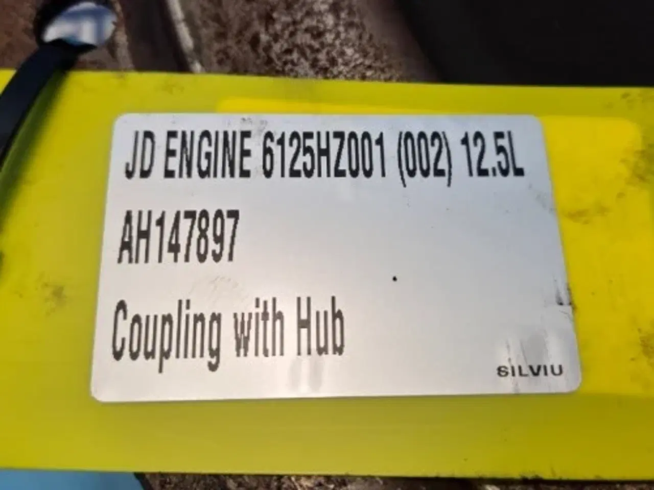 Billede 2 - John Deere 6125HZ001 Kobling Med Nav AH147897