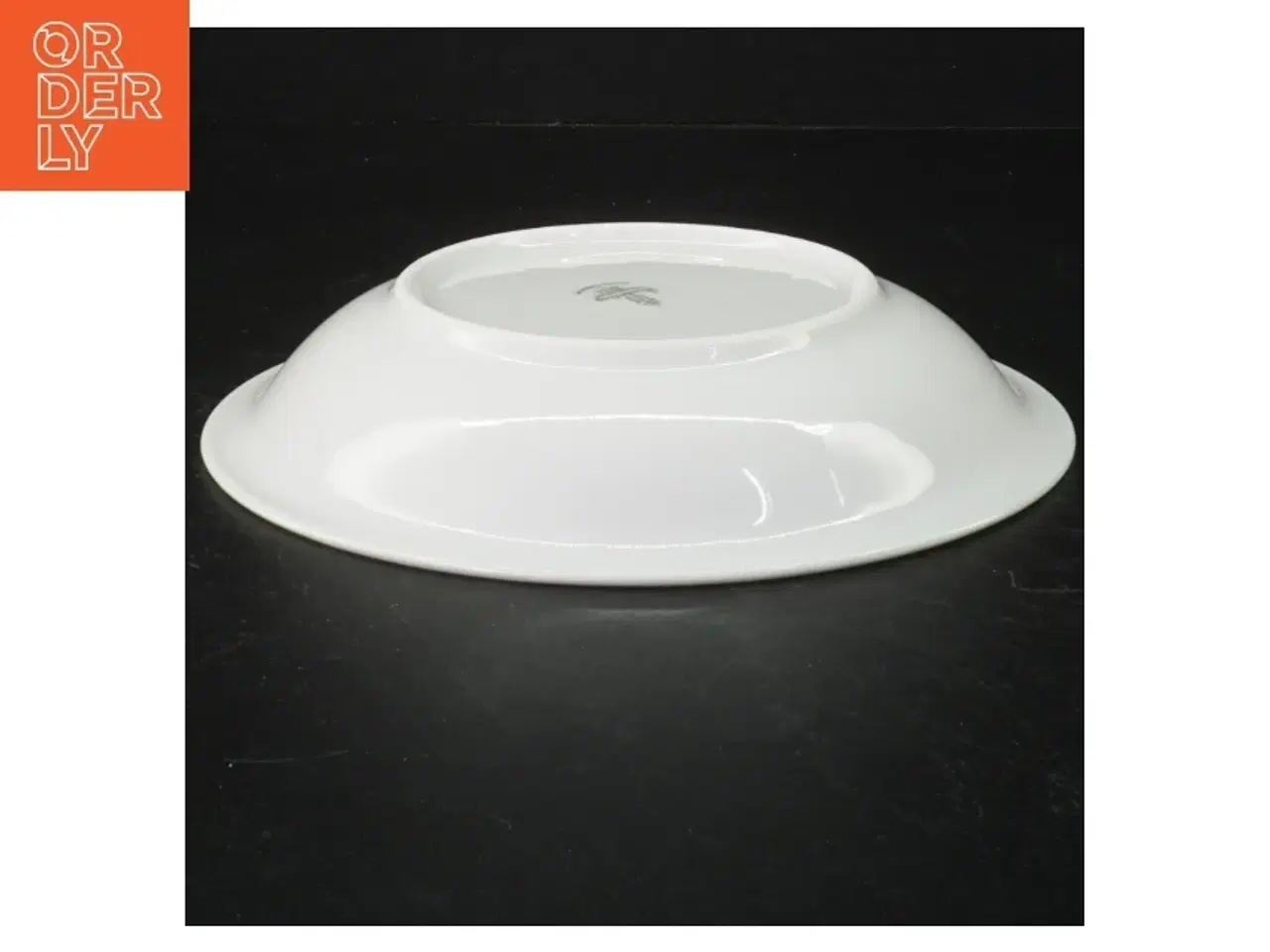 Billede 3 - 6 pastatallerkener/dybe tallerkener, hvidt porcelæn (str. 20 cm)