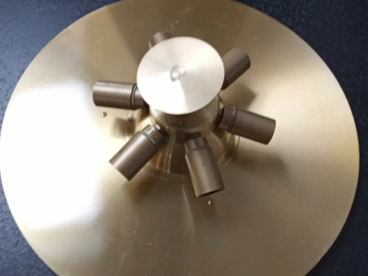 Billede 2 - Retro glas loftslampe 
